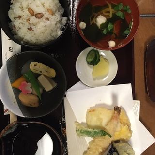 天ぷら定食(豆めし 廣田家)