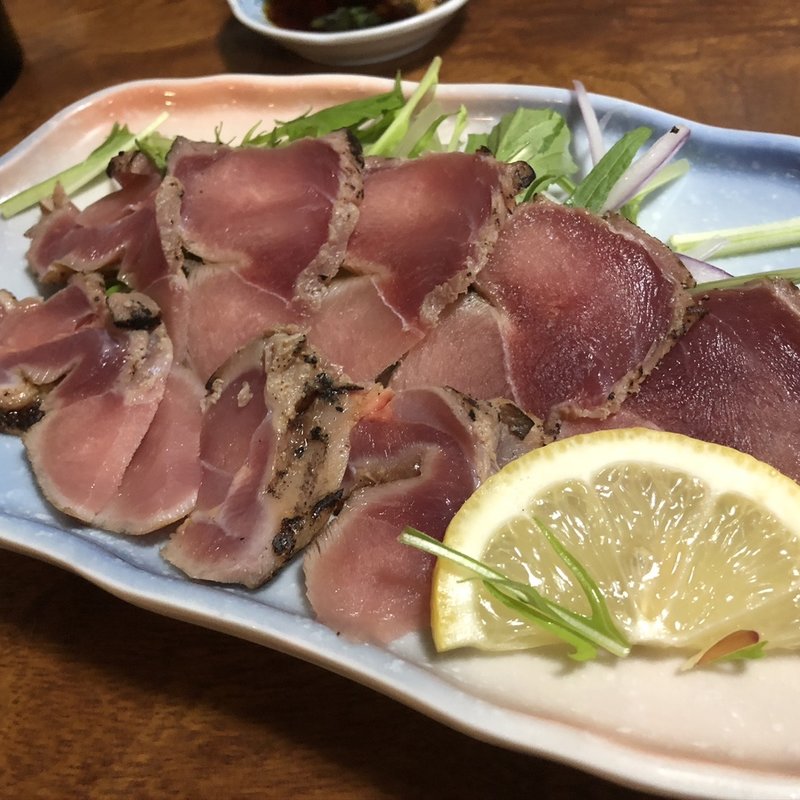 地鶏のたたき(居酒屋 五島 )