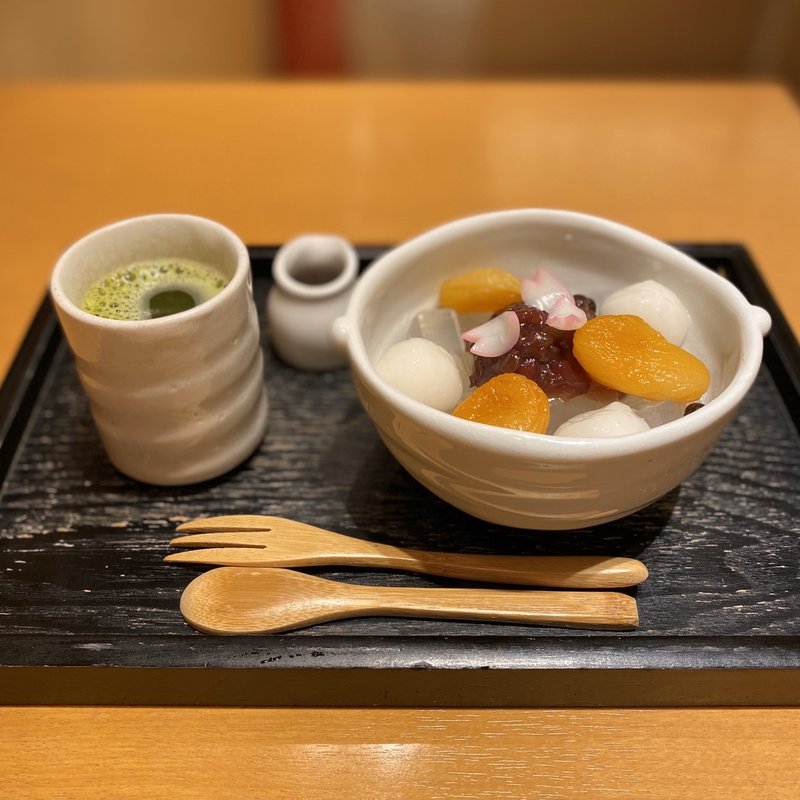 あんずあんみつ(紗綾さや 名鉄百貨店本店)