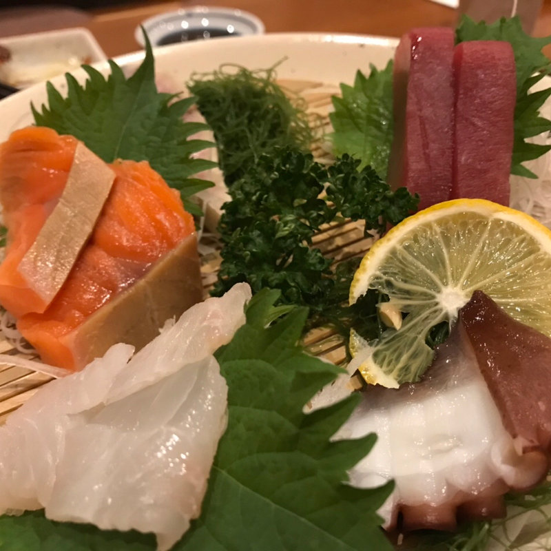 お刺身5点盛り(むつき 寿司)