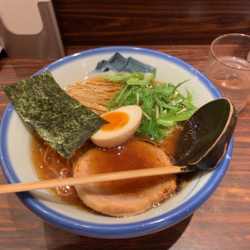 醤油ラーメン(AFURI 横浜ジョイナス)