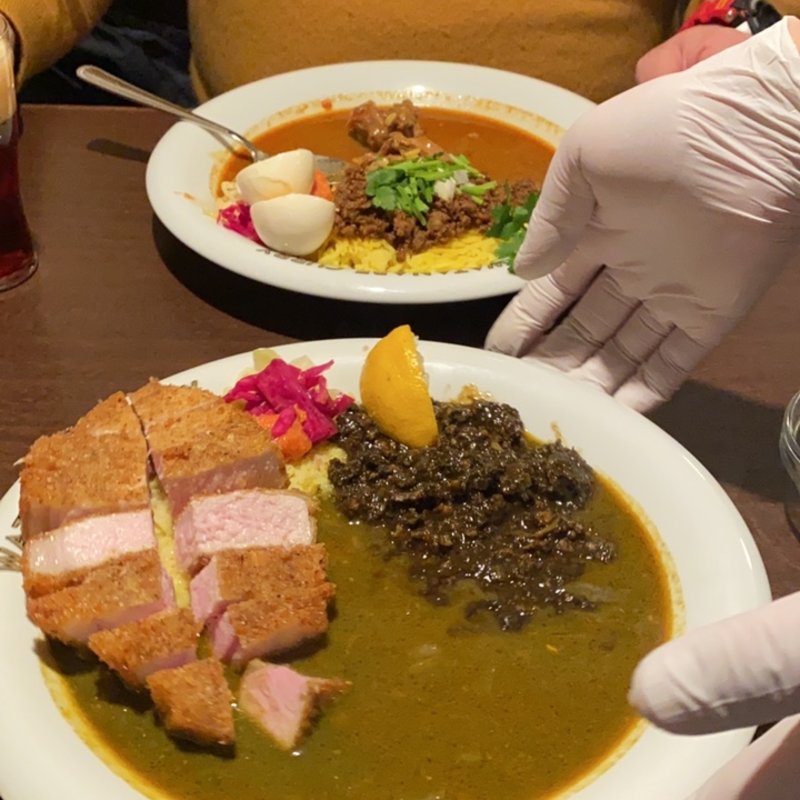 ロースカツカレー(渡邊カリー 梅田本店)