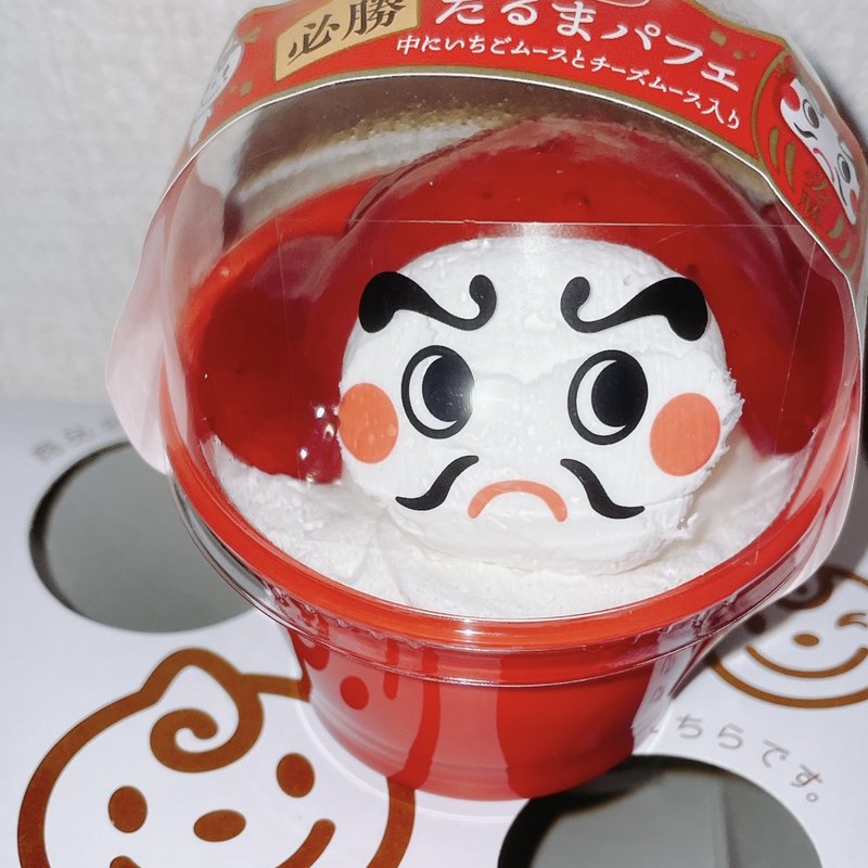 必勝　だるまパフェ(ドンレミーアウトレット 上野駅前店)