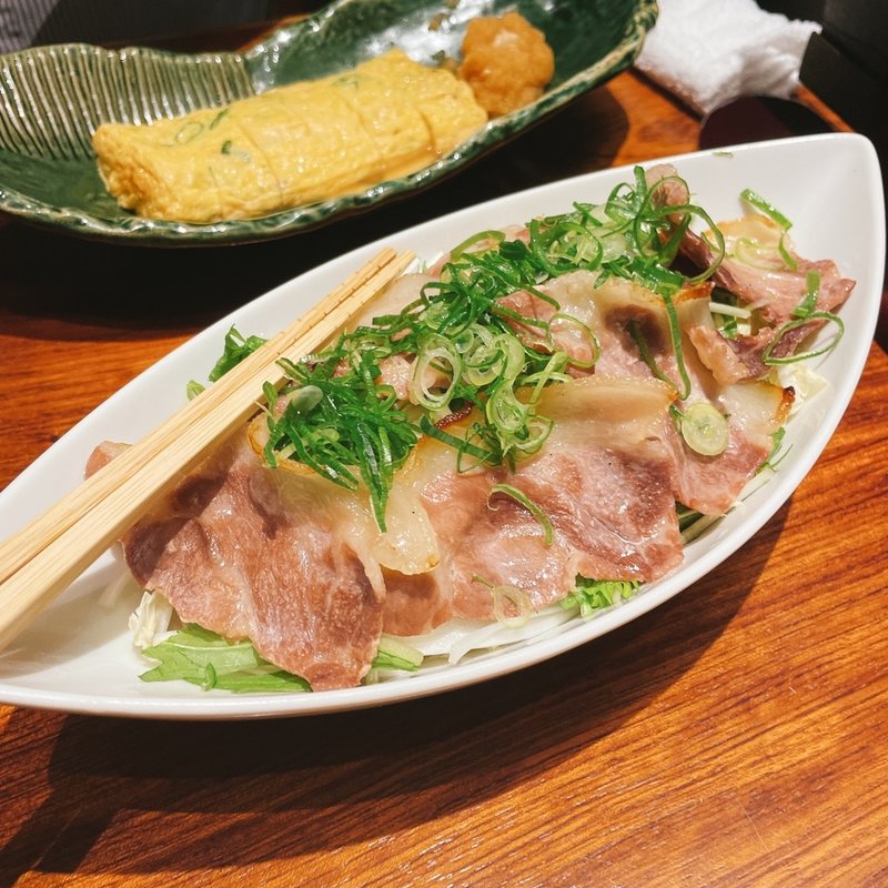 美ら島あぐー豚の焼きしゃぶサラダ(板前ごはん 音音 ラゾーナ川崎店 （オトオト）)