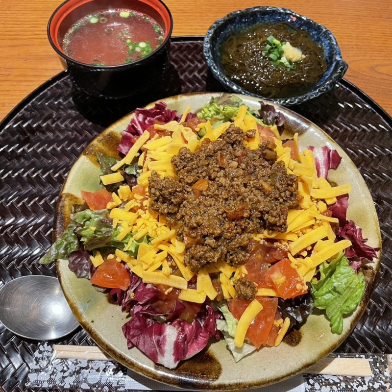 タコライス(沖縄酒場 ごっぱち （【旧店名】沖縄ステーキハウス 国道58号線）)