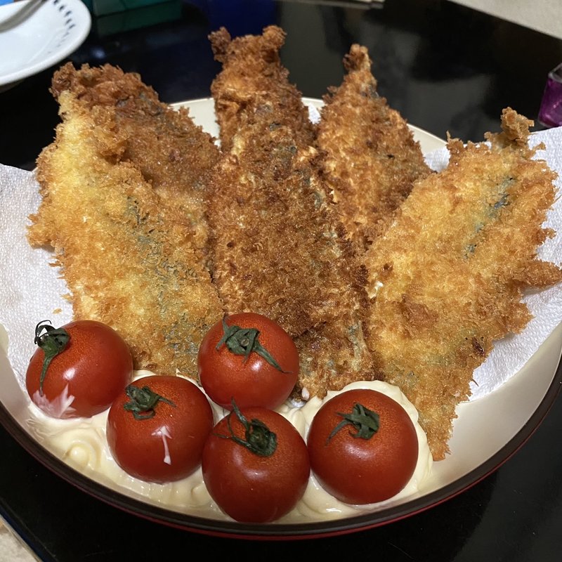 アジフライ(自宅)