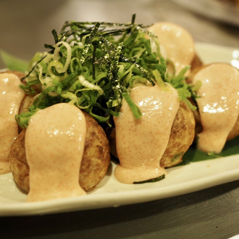 明太マヨネーズ(本場大阪のたこ焼き くれおーる 道頓堀本店)