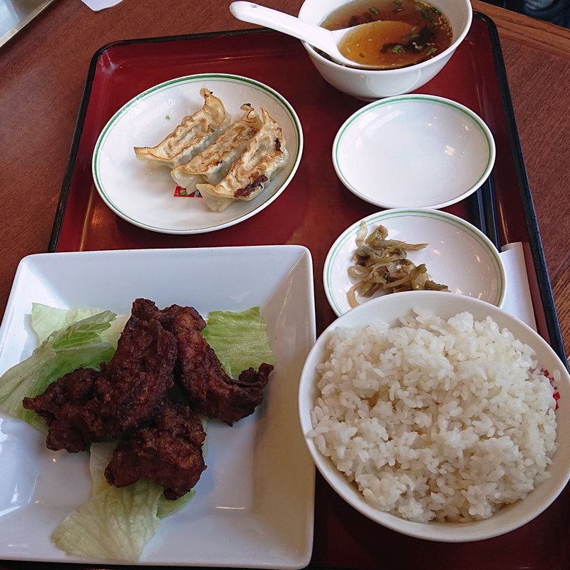 若鶏の唐揚げ定食(双喜亭 川崎西口店)