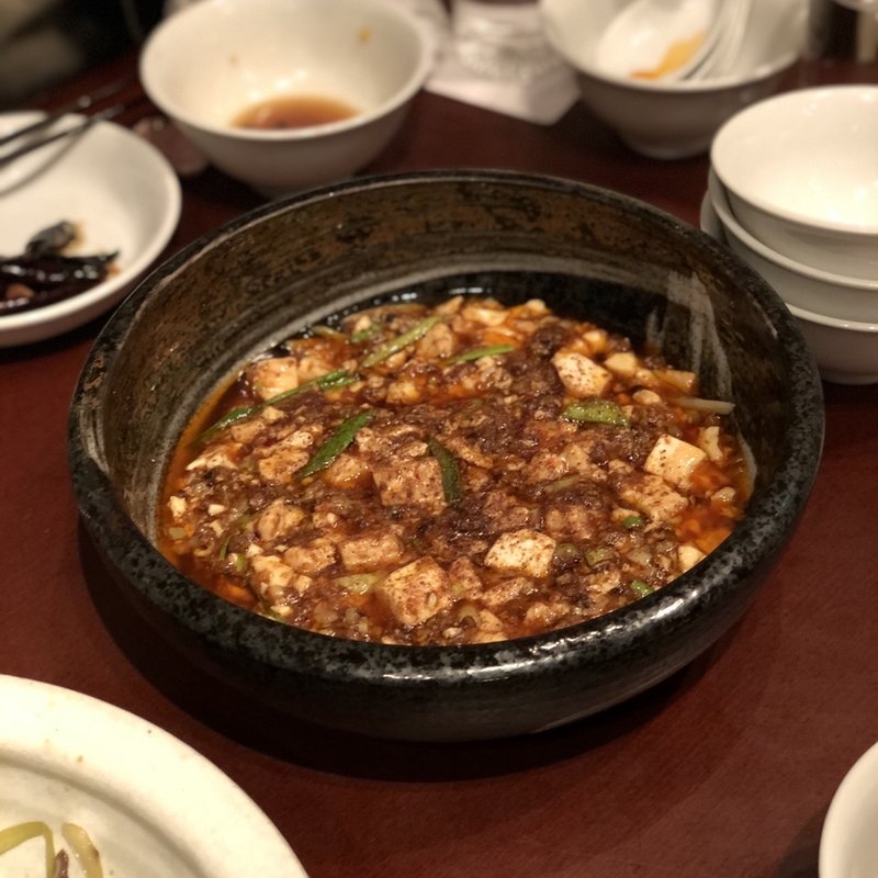 辰春自慢の麻婆豆腐(中国酒家辰春)