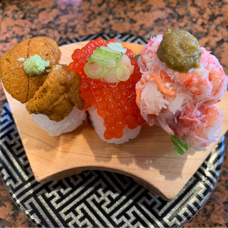 北海三貫盛(すし弁慶 道笑町店 )