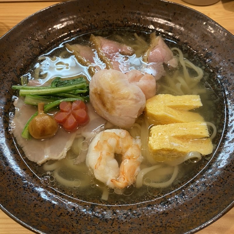 海老もち塩味(らーめん 彩哲 ～isato～)