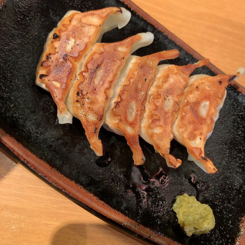 ひとくち餃子(麺屋台 我馬 広島駅北口店 )