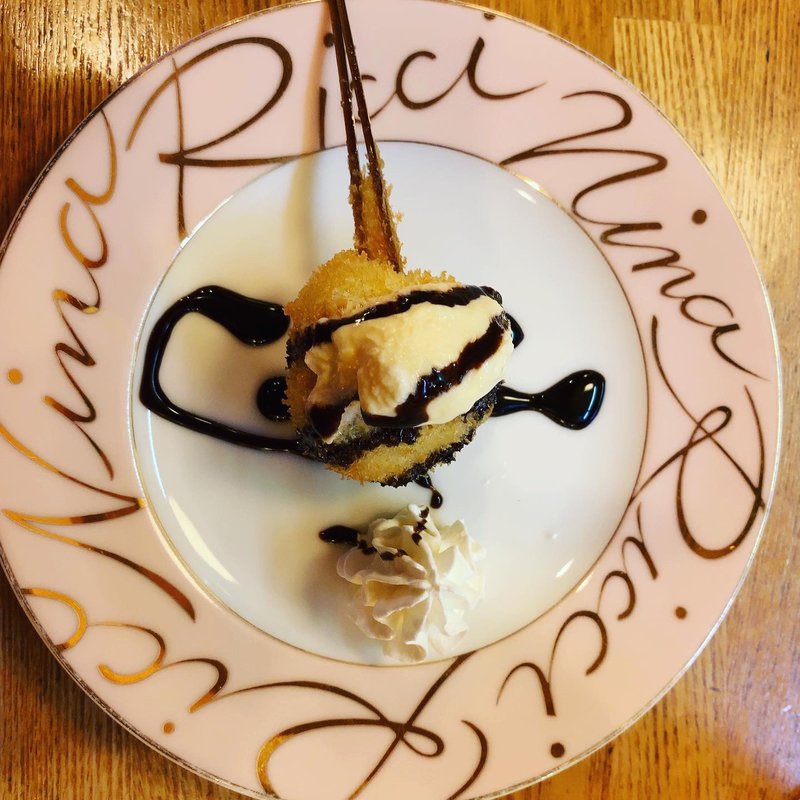 アイス(串揚げ 花れんこん)