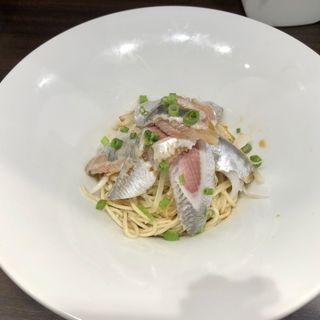 いわしそば(寿製麺よしかわ 西台駅前店)