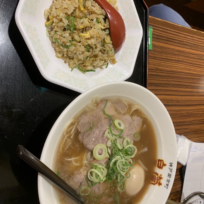 ぼっかけラーメンセット(皇蘭 メディオ新大阪店 )