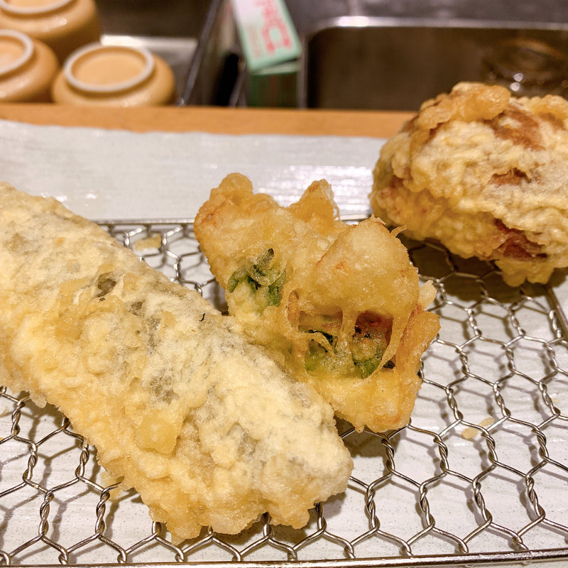 冬のご馳走定食(天ぷらまきの梅田店)