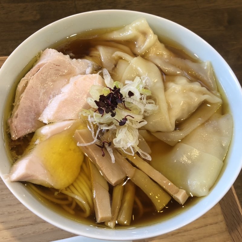 ブレンドワンタン(自家製麺と定食 弦乃月)