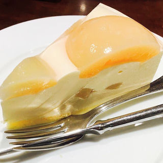 白桃のレアチーズケーキ(ハーブス ルミネエスト新宿店 （HARBS）)