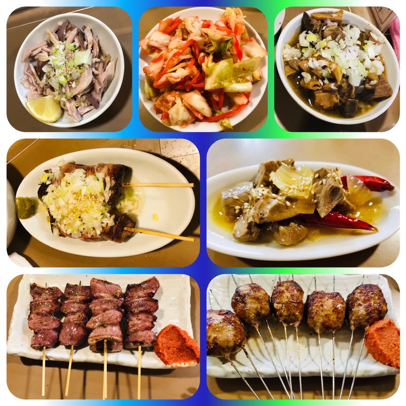 おまかせ(もつ焼ウッチャン 新宿思い出横丁店)