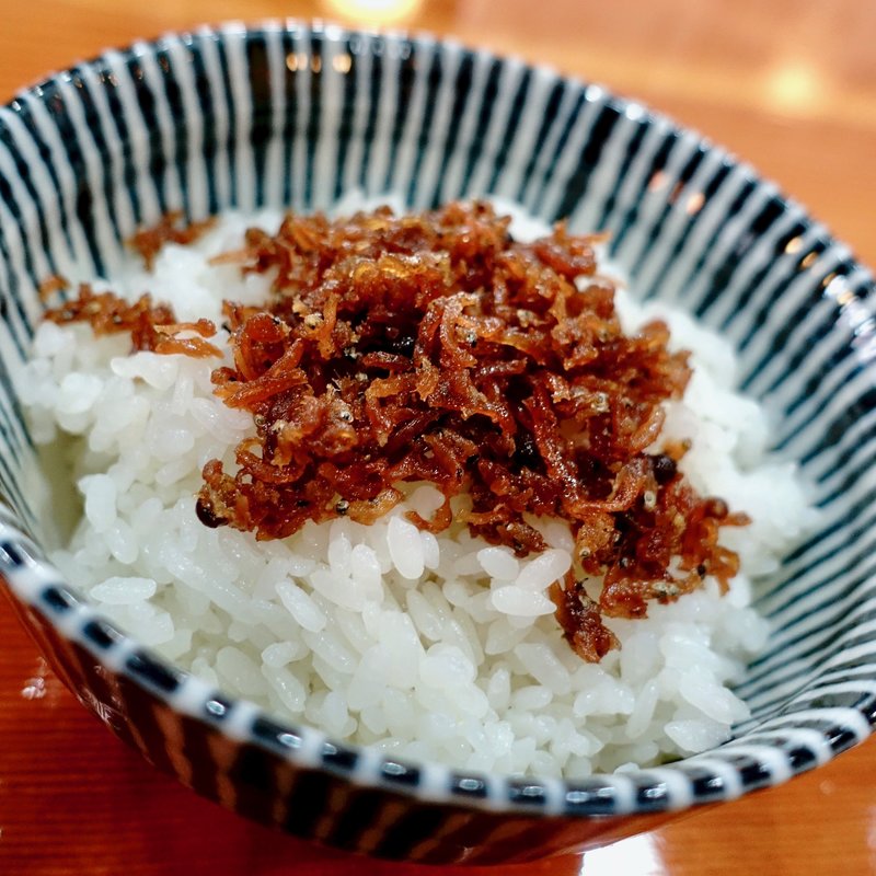 じゃこごはん(妙幸庵)