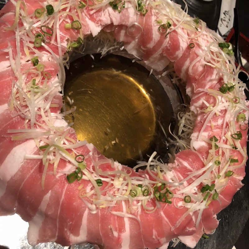 前田美豚の鉄板しゃぶしゃぶ(鉄板しゃぶしゃぶ 金と銀 )