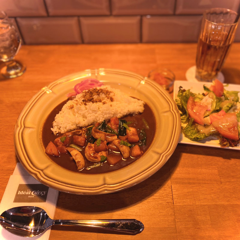 福井県 寺川商店 真イカと天使の海老のシーフードカレー(Bistro ideal 欧風カレーイナバ)