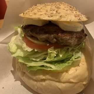 CREAM CHEESE BURGER(burger kitchen CHATTY CHATTY)