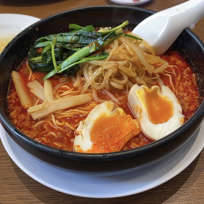 旨辛麺(2辛)(来来亭 鎌ヶ谷店)