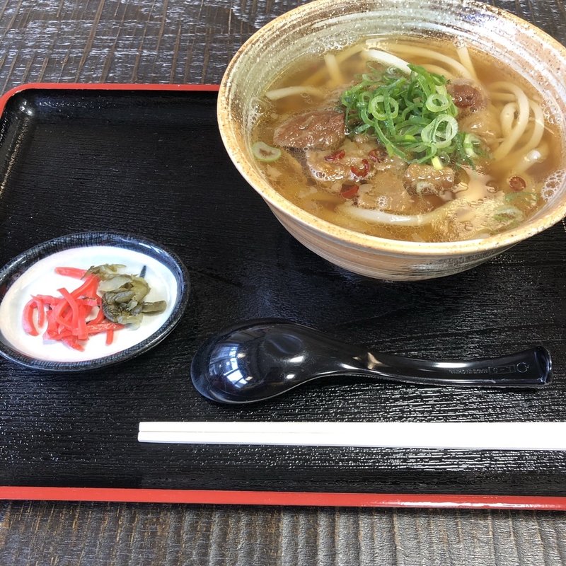牛すじうどん(ふみや食堂 )