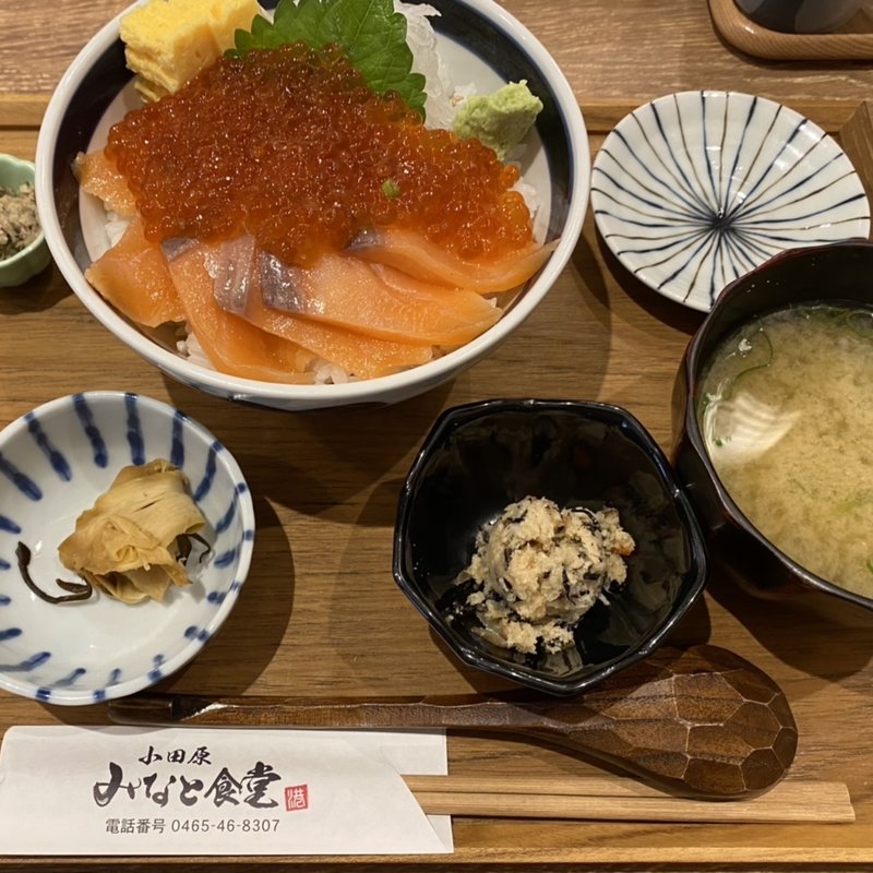 海鮮親子丼(福浦漁港　みなと食堂 )