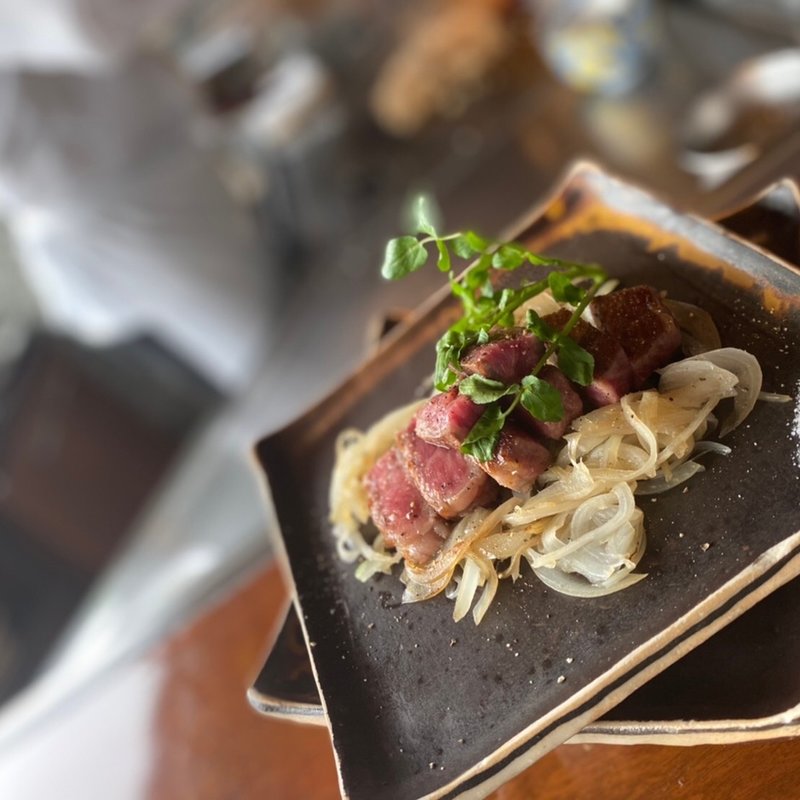 鉄板焼きステーキ(瀬里奈 ステーキドーム 馬車道店)