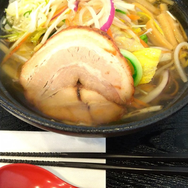 野菜塩ラ―メン(らーめん海風堂 網走本店)