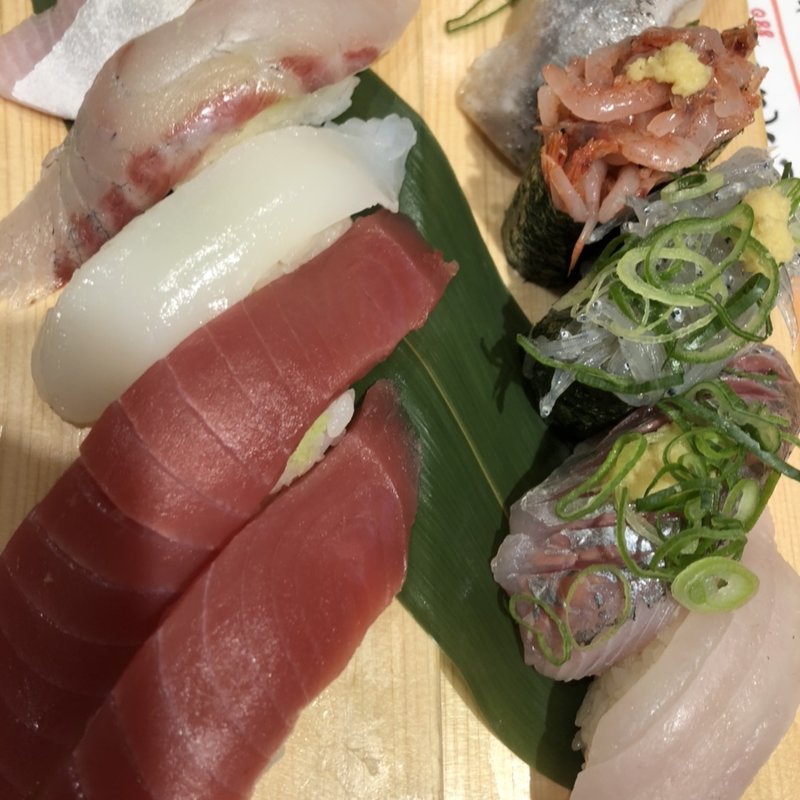 近海握りかに汁付き(沼津魚がし鮨 流れ鮨 富士店)