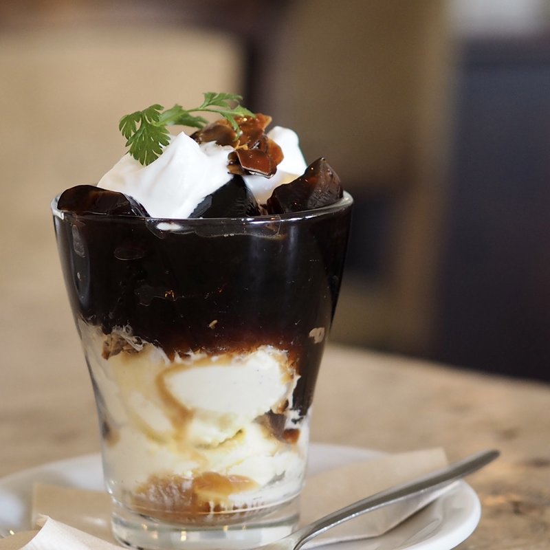 コーヒーゼリーパフェ(北摂焙煎所 本店/cafe matin)