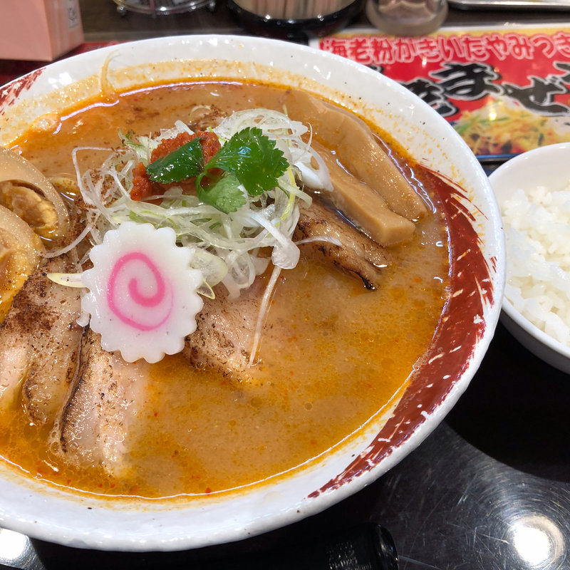 海老味噌つけめーん(海老秀 狸小路二丁目店)