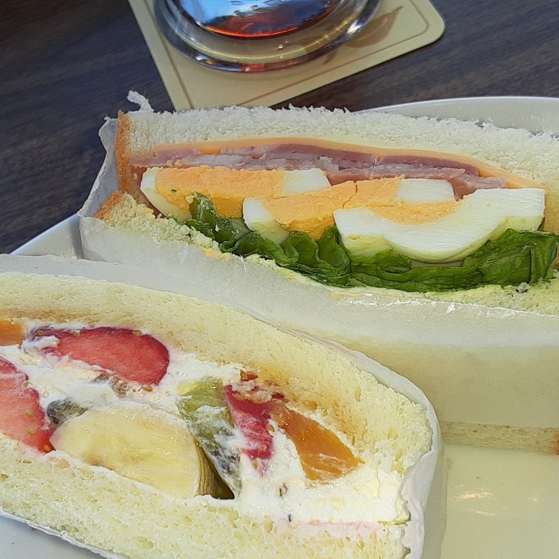 フルーツサンド(DOUTOR)