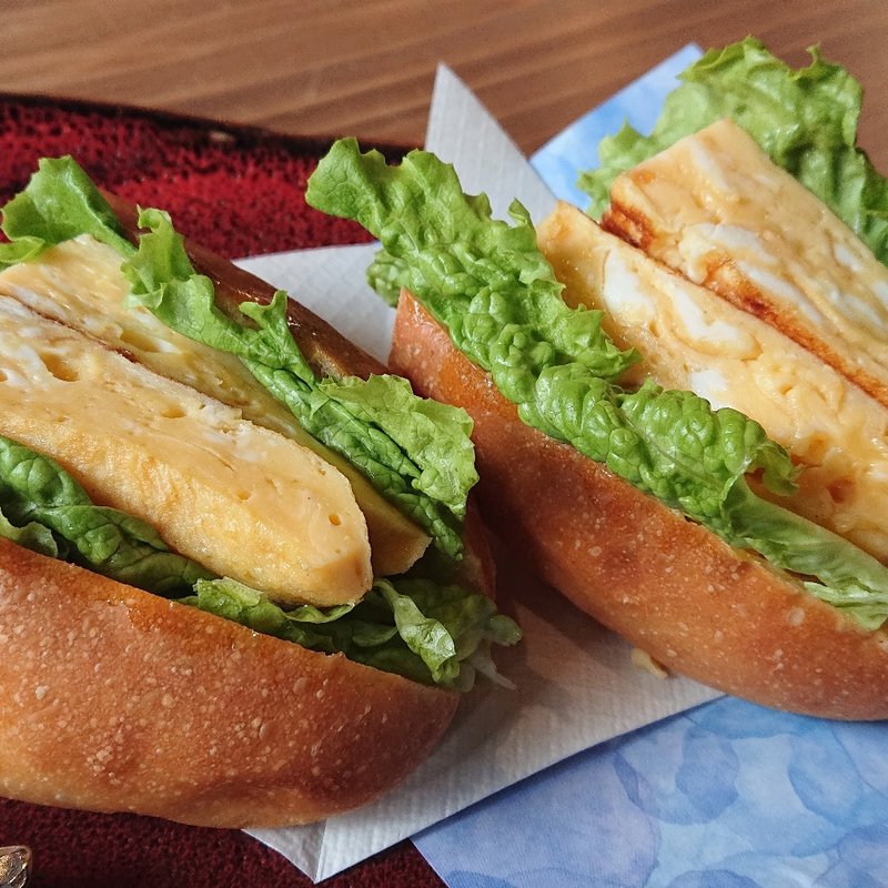 だし巻き卵サンド(きーぷ)