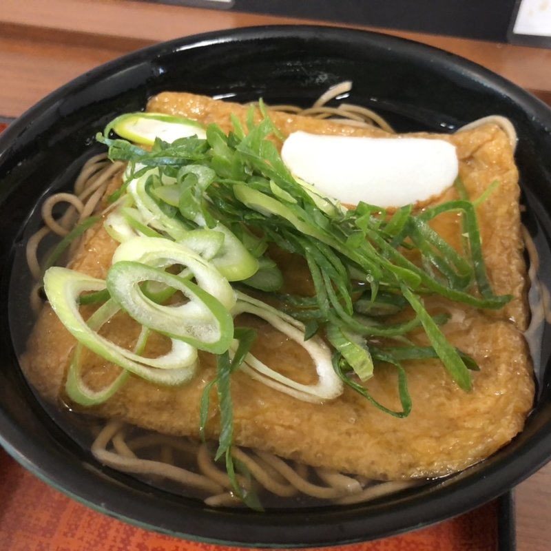 きつねそば(麺家 京橋外回り)