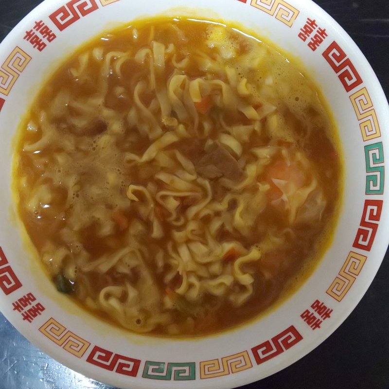 カレーうどん(自宅)