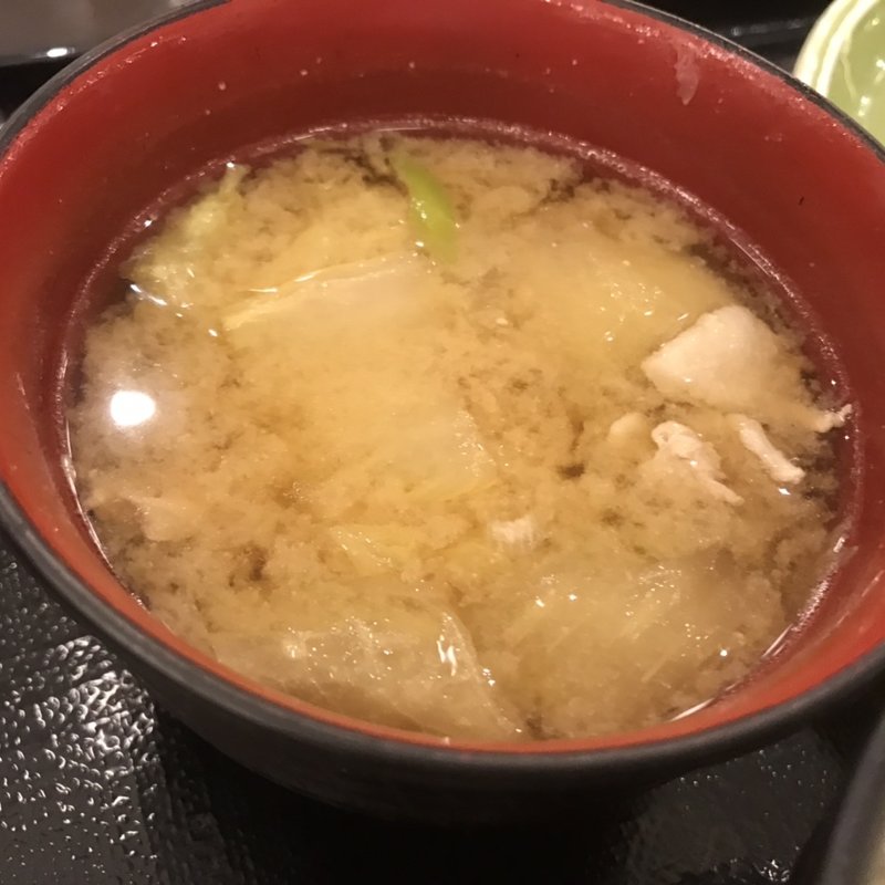 みそカツ　ロース　豚汁付き(みそかつ・矢場とん ジャズドリーム長島店)