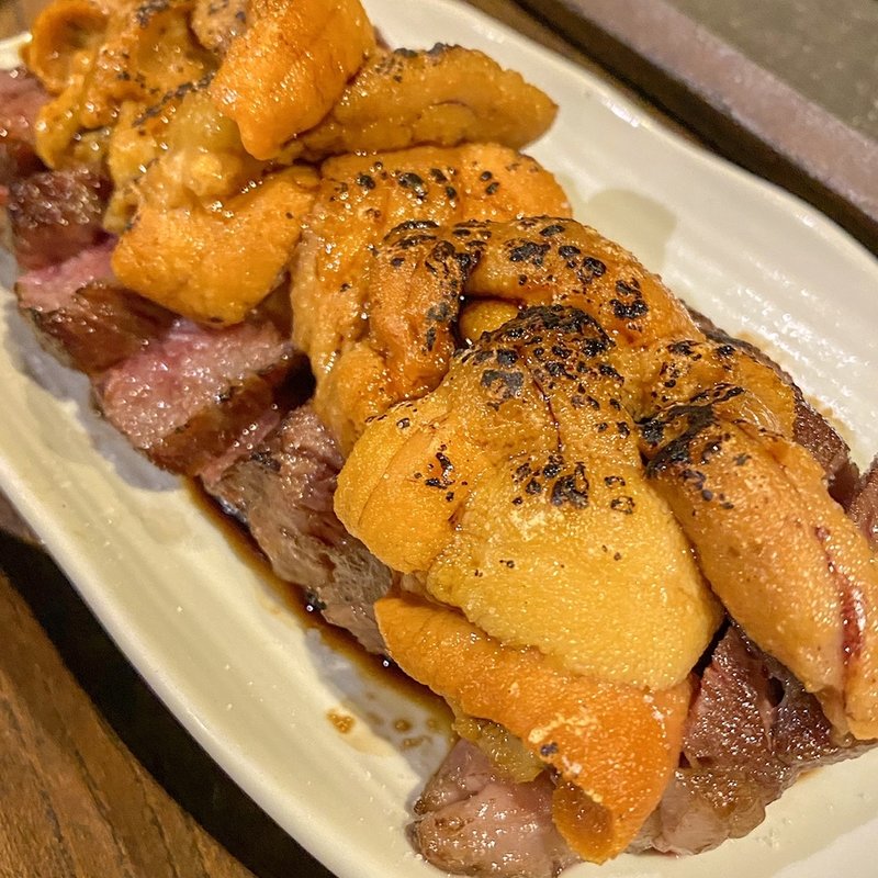 サンカクと雲丹(かがやき)