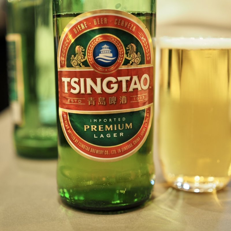 青島ビール(大阪中華 サワダ飯店)