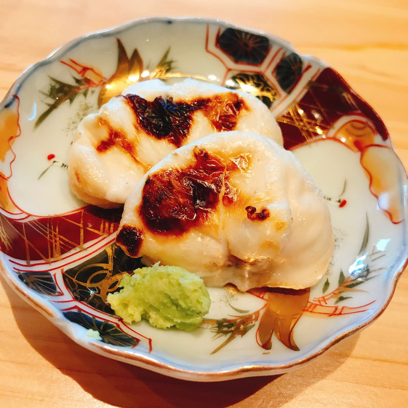 淡路島3年とらふぐの白子(源平)