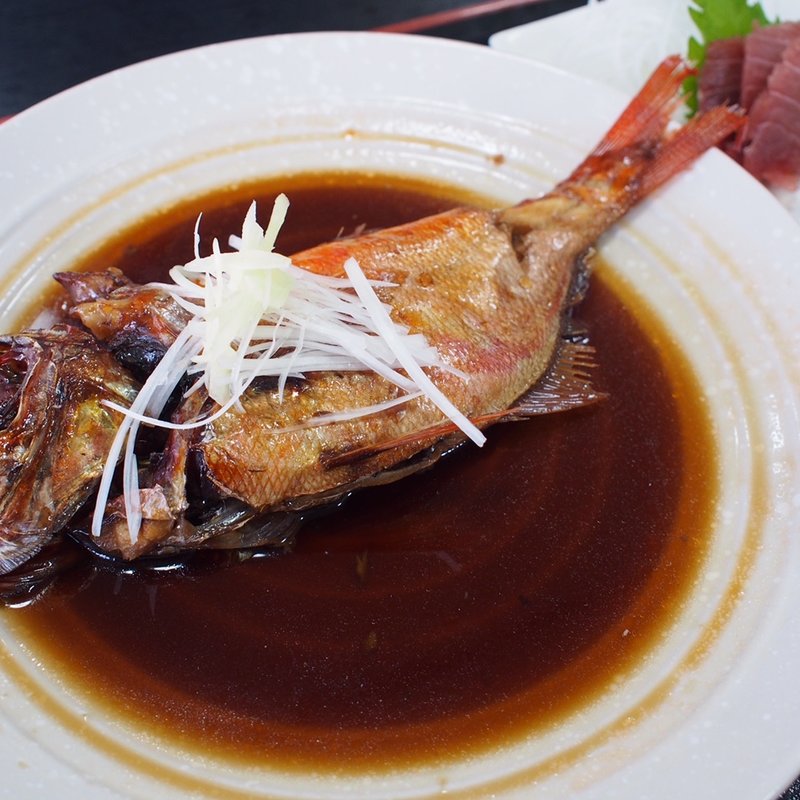 金目鯛姿煮定食(あじや )