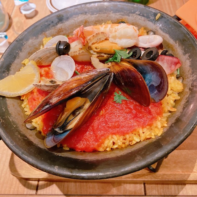 ピーシーズブイヤベース風パエリア(パエリアン・ピーシーズ)