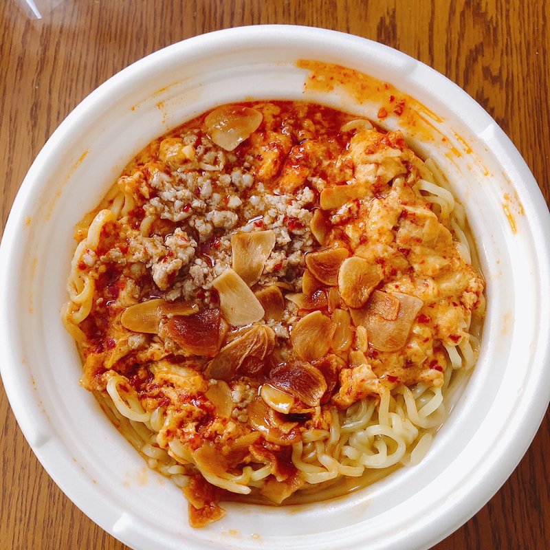 辛口スタミナにんにくラーメン(セブンイレブン 横浜北寺尾7丁目店)