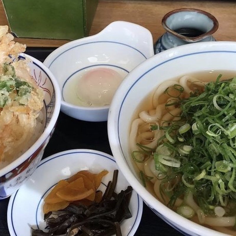 かき揚げ丼セット(ウエスト 宇佐店 )