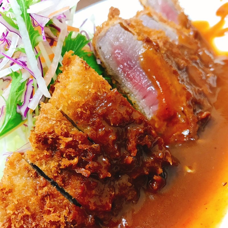 メンチカツ(洋食の朝日 （ヨウショクノアサヒ）)