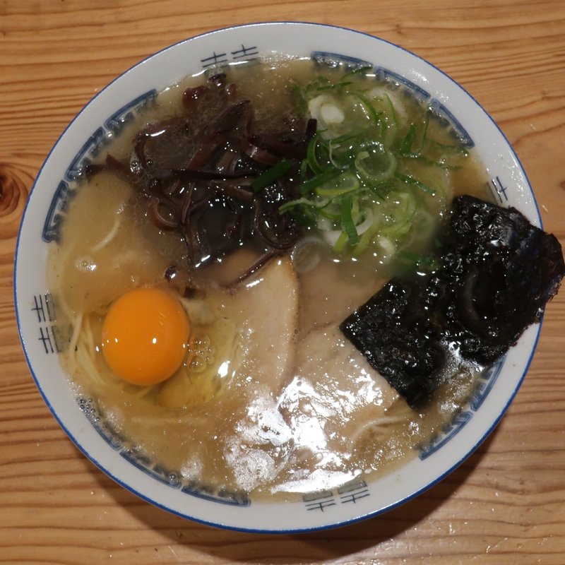 ラーメン(生たまご)(来々軒 )