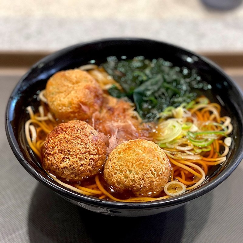 銀だこそば(名代　富士そば　石神井公園店)